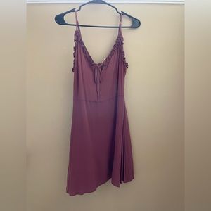 LA Hearts mini dress from PacSun in the color mauve